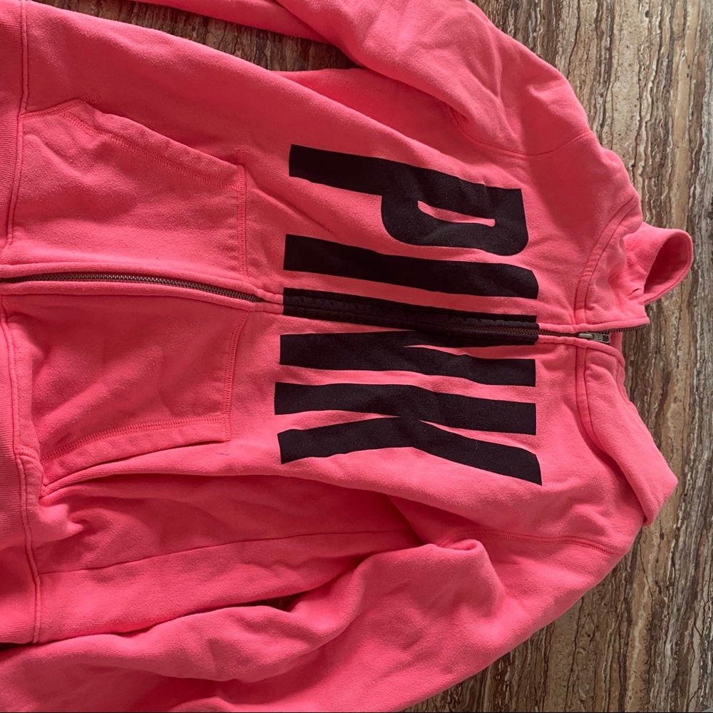 Very nice and thick PINK sweater zip up